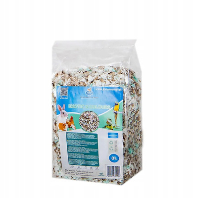 Exotic N Colours 3L - Ściółka z Bawełny i Celulozy