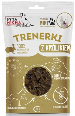 SYTA MICHA TRENERKI z królika 80g