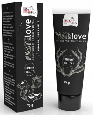 SYTA MICHA PasteLOVE wołowina, jeleń i morela 75g