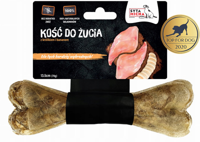 SYTA MICHA Kość do żucia dla wybrednych psów 13,5 cm