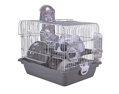 Panama Pet klatka dla gryzoni biało/szara 35,5x26,6x27,5cm