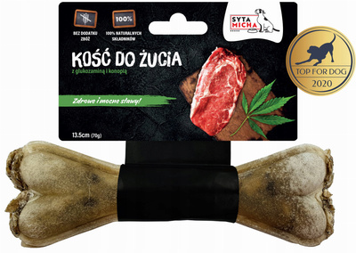 SYTA MICHA Kość do żucia dla psa na mocne stawy 13,5 CM