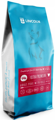 Lincoln Adult Pork & Rice 12 kg