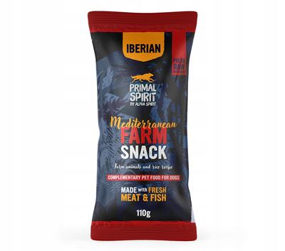 Primal Spirit Przysmak Iberian Mediterranean Farm 110 g