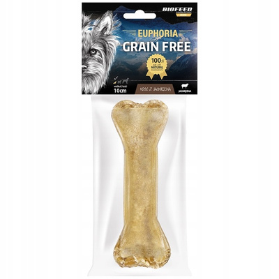 Kość dla psa z jagnięciną 10 cm - Euphoria Snacks Premium