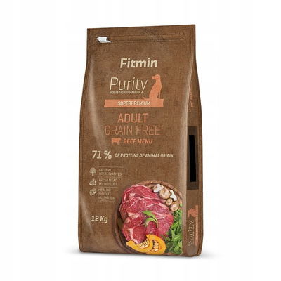 Fitmin Purity Grain Free Adult Beef 12 kg