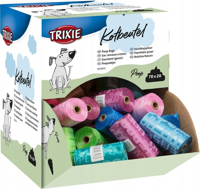 Trixie Torebki Worek na Psie Odchody – 1 Rolka (20 szt.)