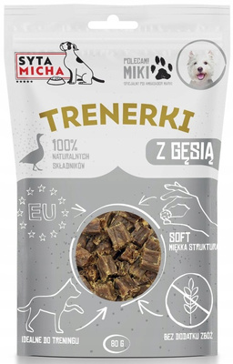SYTA MICHA TRENERKI z gęsi 80g