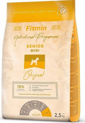 Fitmin Dog Mini Senior – Sucha Karma dla Psa 2,5 kg