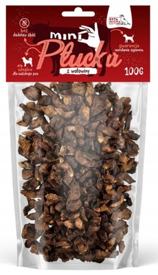 SYTA MICHA MINI Płucka wołowe 100g