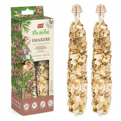 Vitapol Vita Herbal Smakers Topinambur z Pasternakiem dla gryzoni i królika – 90 g