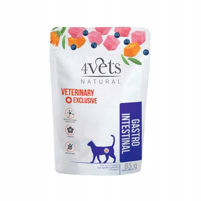 4Vets Natural Gastro Intestinal – Mokra Karma dla Kota 85 g