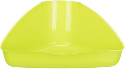 Trixie duża narożna toaleta dla gryzoni różne kolory 36 x 30 x 21 cm