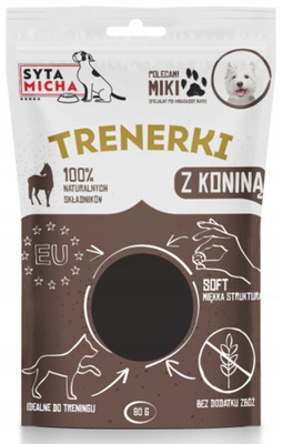 SYTA MICHA TRENERKI z koniną 80g