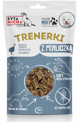 SYTA MICHA TRENERKI z perliczki 80g
