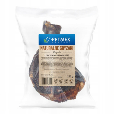 PETMEX Łopatka Wieprzowa 1szt Naturalny Przysmak dla Psa