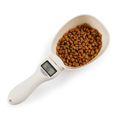 Łyżka z Miarką – Przenośna Waga na Karmę dla Psa i Kota 800 g