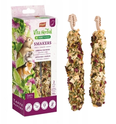 Vita Herbal Functional Smakers dla Gryzoni Królika Zdrowa wątroba 2szt 90g