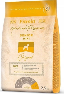 Fitmin Dog Mini Senior – Sucha Karma dla Psa 2,5 kg