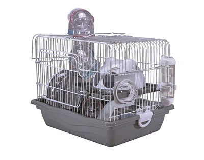 Panama Pet klatka dla gryzoni biało/szara 35,5x26,6x27,5cm