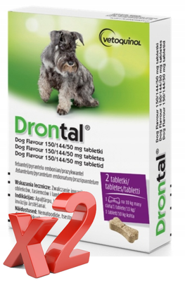 Drontal tabletki odrobaczające dla psa  (2SZT.)