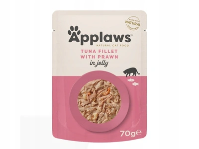 Applaws Mokra karma dla kota – Tuńczyk z krewetką w galaretce 70 g