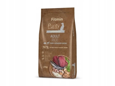 Fitmin Dog Purity Rice Adult Fish & Venison 2 kg