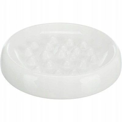 Trixie Slow Feeding Niska Miska Ceramiczna dla Kota i Psa (0,25 L)ml