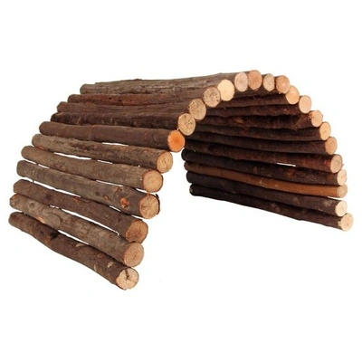 TRIXIE Mostek dla gryzoni 28 x 17 cm – naturalny element do klatki