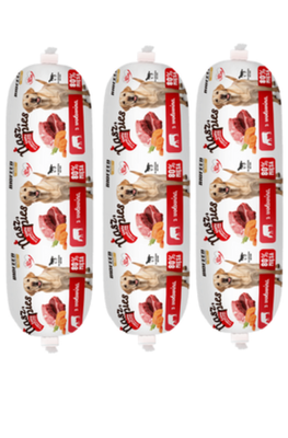 Nasz Pies Baton z wołowiną 1000 g ZESTAW X3