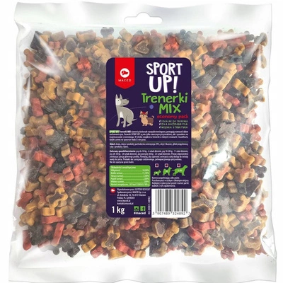 Maced Sport Up! Treserki MIX 1kg – Przysmak Treningowy dla Twojego Psa