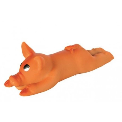 TRIXIE Prosiak Mini 13,5 cm – Zabawka Lateksowa z Piszczałką