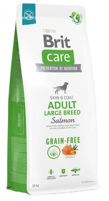 BRIT CARE Dog Grain-free Adult Large Breed Salmon 12kg - Bezzbożowa karma dla dorosłych psów dużych ras