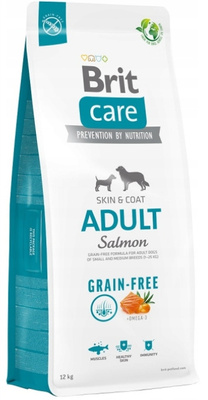 BRIT CARE Grain-free Adult Salmon 12kg