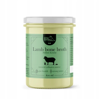 Syta Micha Bulion z kości jagnięcych dla psa 400 ml