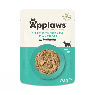 Applaws Cat Mokra Karma dla Kota – Tuńczyk z anchois w bulionie 70 g