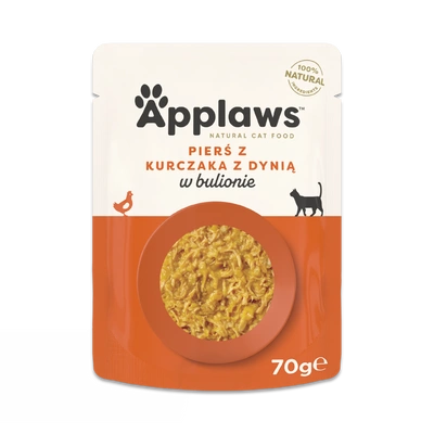 Applaws Cat Mokra Karma dla Kota – Pierś z Kurczaka z Dynią w Bulionie 70 g